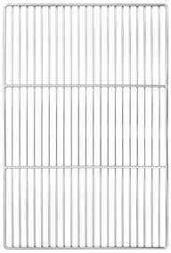 vidaXL Σχάρα ψησίματος Ασημί 60 x 40 cm Ανοξείδωτο ατσάλι