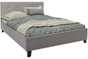 Κρεβάτι Mago (Για Στρώμα 150x200cm) 006-000040 157x213x30,5cm Grey Διπλό