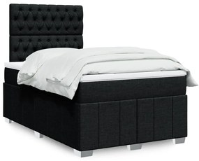 ΚΡΕΒΑΤΙ BOXSPRING ΜΕ ΣΤΡΩΜΑ ΜΑΥΡΟ 120X200 ΕΚ. ΥΦΑΣΜΑΤΙΝΟ 3291644