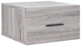 vidaXL Κομοδίνα Επιτοίχια 2 τεμ. Γκρι Sonoma 35 x 35 x 20 εκ.