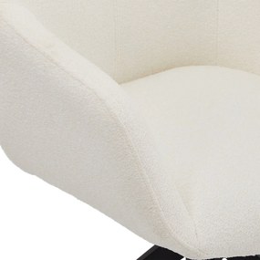 Helena Dining Chair with Armrests White