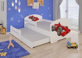 Κρεβάτι παιδικό Belosso-Χωρίς προστατευτικό-Leuko-Roz-Lila
