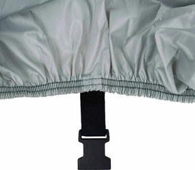 vidaXL Κάλυμμα Σκάφους Γκρι 410x110x40 εκ.