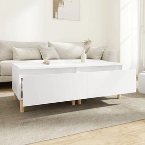 vidaXL Βοηθητικά Τραπέζια 2 τεμ. Λευκά 50x46x35 εκ. Επεξεργασμένο Ξύλο