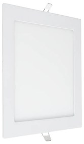 GloboStar® 60198 Χωνευτό LED Panel 20W 2120lm 120° AC 220-240V IP20 Μ22.5 x Π22.5 x Υ1.9cm Φυσικό Λευκό 4500K - 3 Χρόνια Εγγύηση