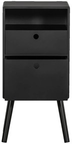 Κομοδίνο DE EEKHOORN Ozzy nightstand high wood black 374053-Z-0071