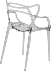 Καρέκλα Ramsei PC διάφανο 55x53x84εκ 55x53x84 εκ.