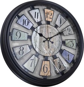 Ρολόι τοίχου - TZ650 - 016507 - Black