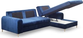 Γωνιακός καναπές Monte-Mple-Deksia - 252.00Χ168.00Χ106.50cm