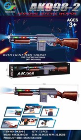 Παιδικό ηλεκτρονικό όπλο - AK998-2 - 232841