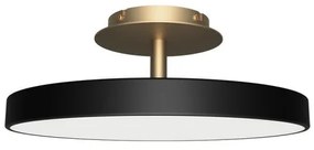 Πλαφονιέρα Φωτιστικό Οροφής LED 17W Φ43cm Ορειχάλκινη Βάση Asteria Up Umage 2384 Μαύρο