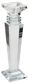 Κηροπήγιο Κρυστάλλινο XAS118 6,5x6,5x21cm Clear Espiel Κρύσταλλο