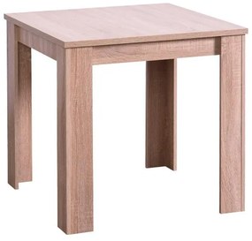 Τραπέζι Τραπεζαρίας DT Sonoma Oak 80x80x75 εκ.
