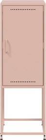 vidaXL Ντουλάπι Ροζ 36x39x107 εκ. από Ατσάλι