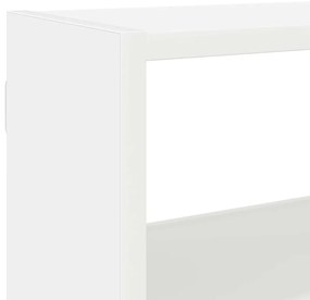 vidaXL Ράφι κύβων τοίχου 7 διαμερισμάτων Λευκό μηχανουργικό ξύλο