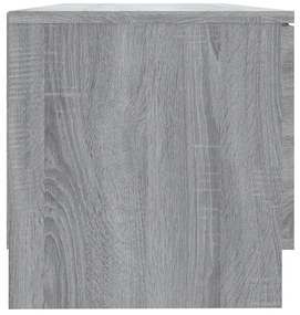vidaXL Έπιπλο Τηλεόρασης Γκρι Sonoma 80x35x36,5 εκ. Επεξεργασμένο Ξύλο