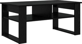 vidaXL Τραπεζάκι σαλονιού Μαύρη Οξυά 96 x 54 x 44 εκ