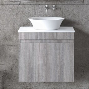 ΣΕΤ ΠΑΓΚΟΥ OMEGA TOP 60cm χρ.GREY OAK S3BOMT060GO S3BOMT060GO