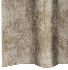 vidaXL Κουρτίνα με κουρτίνες 2 pcs Μπρονζέ 260 x 140 εκ. Βελούδο