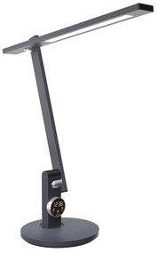 Φωτιστικό Γραφείου LED Blain Pro Γκρι Μεταλλικό Χρώμα Φ19x49,9Υεκ.