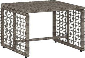 vidaXL Σετ Εξωτερικών Επίπλων με μαξιλάρι 5 pcs Γκρι