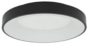 Φωτιστικό Οροφής - Πλαφονιέρα Nikki Round 11211 48x9,5cm 48W Led 4000K Black Nowodvorski