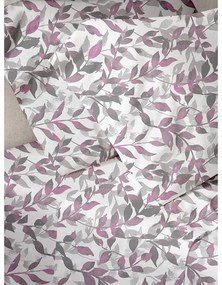 Σετ Σεντόνια Menta Εμπριμέ 050 Violet Μονο (160x250)