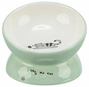 Ταΐστρα σκύλων Trixie Λευκό Πράσινο Ø 13 cm 150 ml