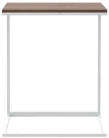 vidaXL Τραπέζι Βοηθητικό Λευκό 55 x 35 x 66 εκ. από Επεξεργασμένο Ξύλο