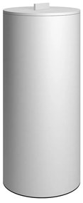 Καλάθι Απλύτων 30Lt 2560-033 25x60cm Matte White Pam&amp;Co Stainless Steel