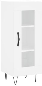 vidaXL Ντουλάπι Λευκό 34,5 x 34 x 90 εκ. από Επεξεργασμένο Ξύλο
