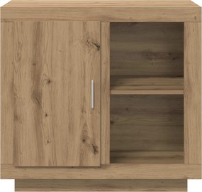 vidaXL Πλαϊνό γραφείο Artisan Oak 80 x 40 x 75 εκ. Επεξεργασμένο ξύλο