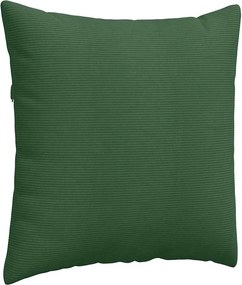 vidaXL Μαξιλάρι Καναπέ 2 pcs Σκούρο Πράσινο 80 x 80 cm