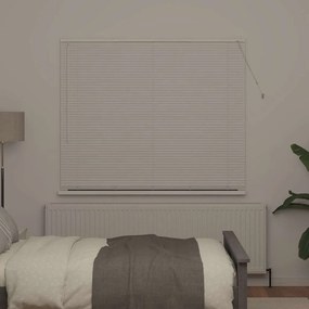 vidaXL Ρολό Παραθύρου με κουρτίνες Άλλο Λευκό 80 x 130 εκ Αλουμίνιο