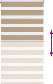 vidaXL Ζέβρα τυφλή 70x150 cm Πλάτος υφάσματος 65,9 εκ. Πολυεστέρας