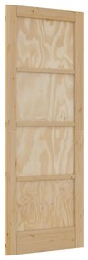 vidaXL Εσωτερική Πόρτα Καφέ 73.5 x 198.5 εκ. Κόντρα πλακέ