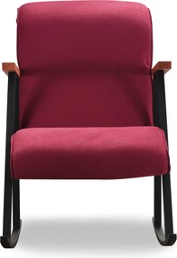 Κουνιστή Πολυθρόνα Κεραμιδί YOKA 86x64x96