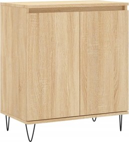 vidaXL Συρταριέρα Sonoma Δρυς 60x35x70 εκ. Επεξεργασμένο Ξύλο