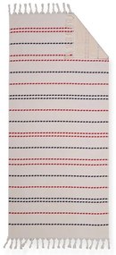 Πετσέτα Θαλάσσης - Παρεό Kenna Ecru Nef-Nef Θαλάσσης Cotton-Polyester