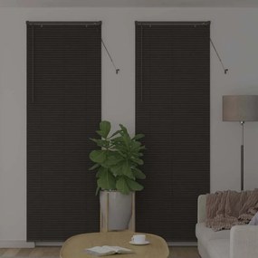 vidaXL Ρολό Παραθύρου με κουρτίνες Άλλο Σκούρο γκρι 80 x 130 εκ Αλουμίνιο