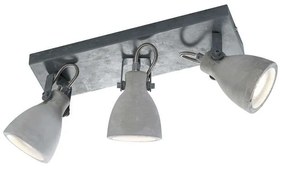 Φωτιστικό Οροφής-Σποτ Concrete 35x18x10cm Concrete Look 802500378 Trio Lighting Cement, Metal