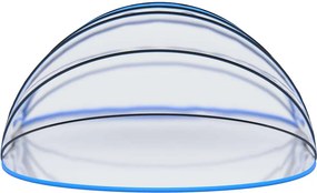 vidaXL Προστατευτικό Κάλυμμα Πισίνας Οβάλ 620x410x210 εκ.
