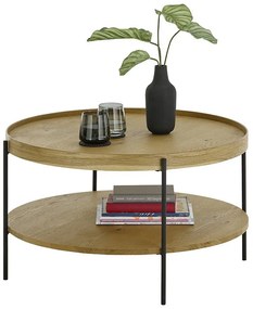 Monte Τραπεζάκι Σαλονιού Μαύρο Μαρμαρο 95x60x44