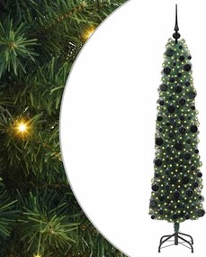 vidaXL Τεχνητό Χριστουγεννιάτικο Δέντρο με 300 LED Πράσινο 180 cm