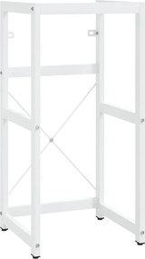 vidaXL Έπιπλο Μπάνιου Λευκό 40 x 38 x 83 εκ. Σιδερένιο