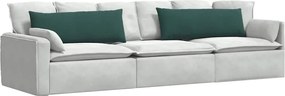 vidaXL Μαξιλάρι Καναπέ 2 pcs Σκούρο Πράσινο 120 x 40 cm