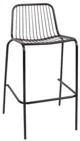 Σκαμπώ BAR NEXUS Μέταλλο Μαύρο 47x51x75/98cm
