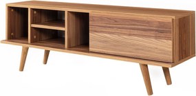Έπιπλο Τηλεόρασης Καρυδί DABIDUL 130x35x18