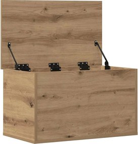 vidaXL Κουτί αποθήκευσης Artisan Oak 60 x 35 x 35 cm