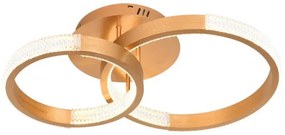 Φωτιστικό Οροφής C88070/2 Ακρυλικό LED 3000K-6000K Sunlight-C88070/2-Ασημί C88070/2
